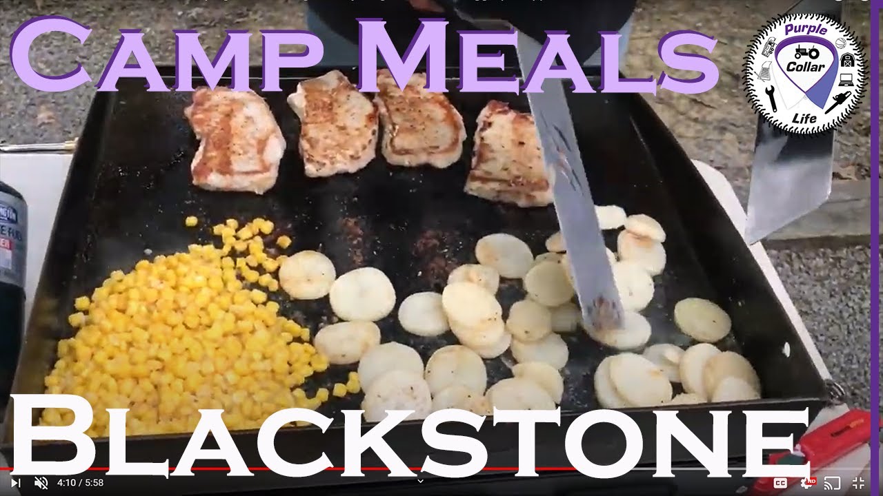 #16 Blackstone Griddle Meals While Camping – This Changes Everything! Pork, bacon, eggs, pineapple