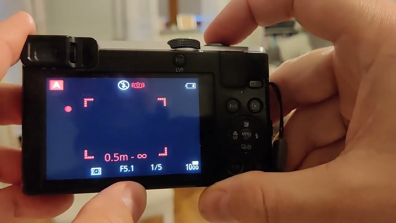 Lumix tz70 - problem z focusem