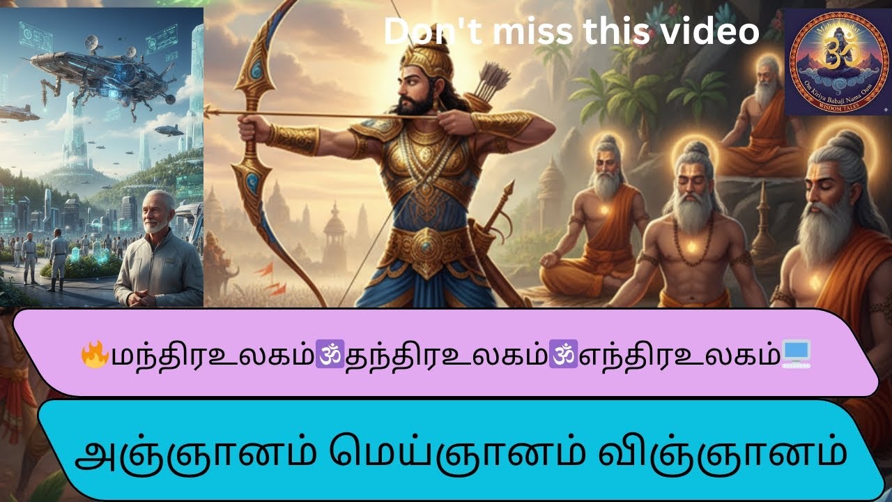 ​✨ மந்திரம், தந்திரம், எந்திரம்: மூன்று உலகங்களின் சங்கமம்