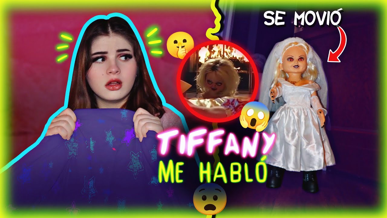 😱 HABLÉ con TIFFANY (La NOVIA de CHUCKY) 😈😰 *Quiso hacerme daño* 😭