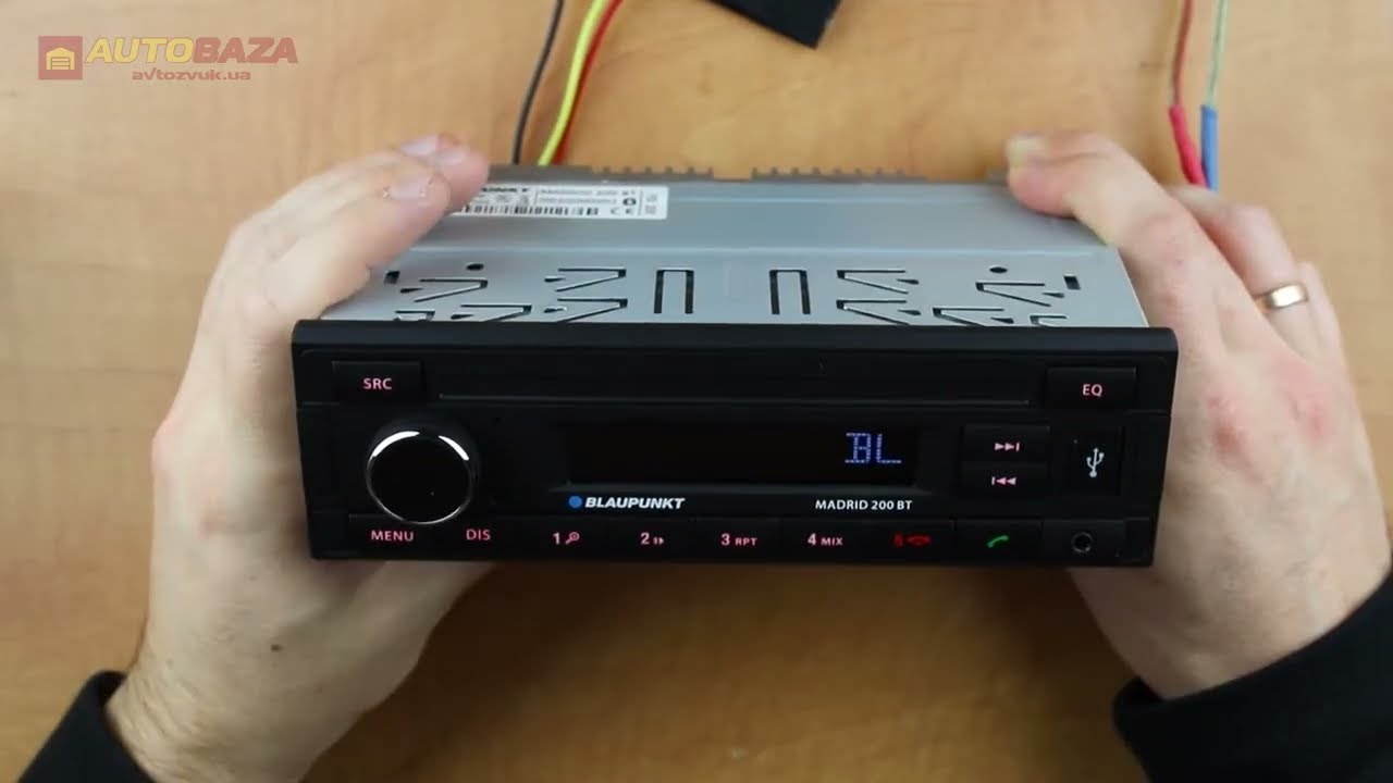 Автомагнітола Blaupunkt Madrid 200 BT