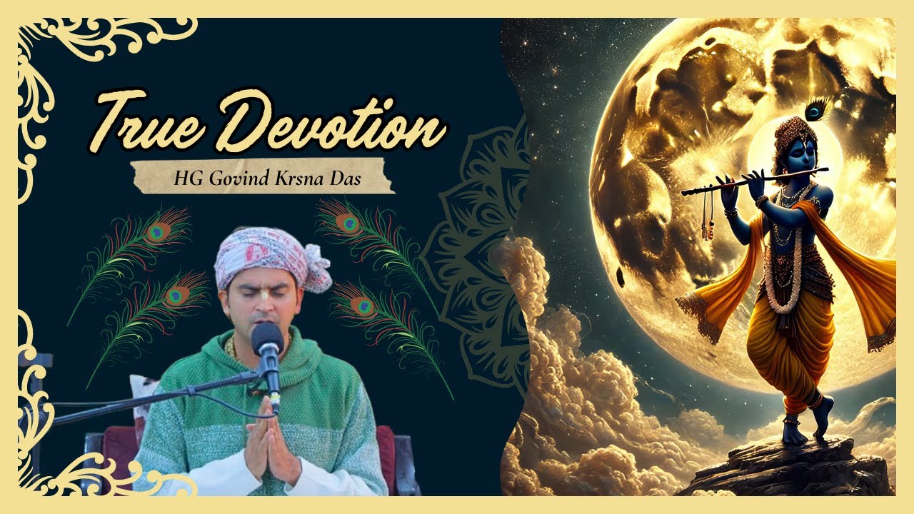 Bhakti Without Seva Is Incomplete II True Devotion By - HG Govind Krsna Das II #iskcon