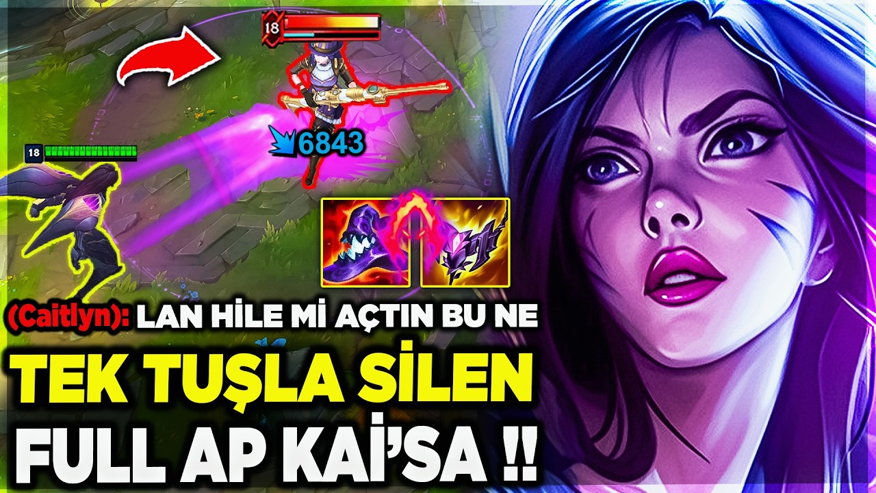 SADECE W İLE TEK ATAN KAİ'SA !! FULL AP RAKİBİ SİLİYOR !!