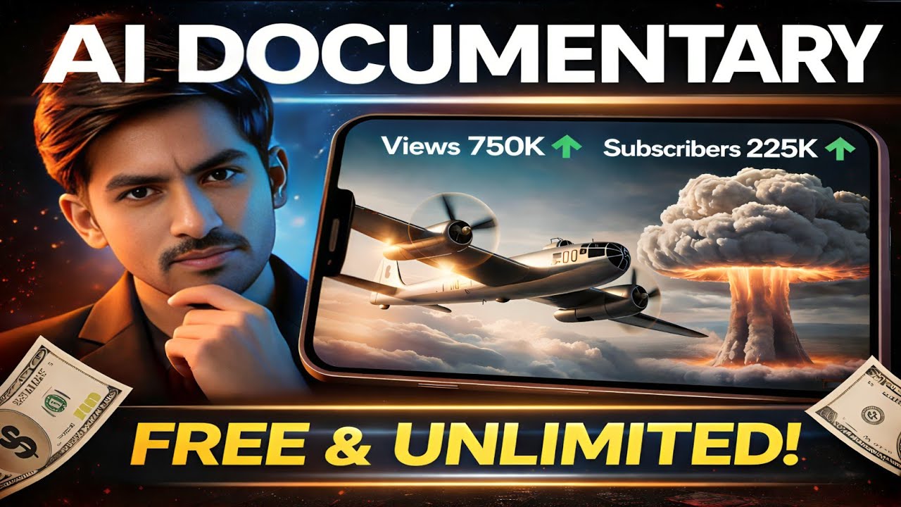 How to Create AI Documentary Videos for Free | Unlimited AI Tools Tutorial