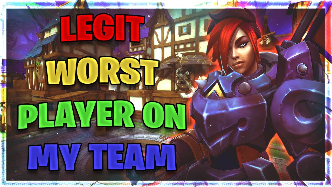 WORST PLAYER ON THE TEAM - Ash Paladins Ranked