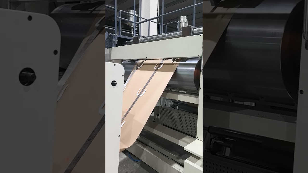 Internal flat handle fully automatic paper bag machine with flat handle inside or outside bag (ZNEP)