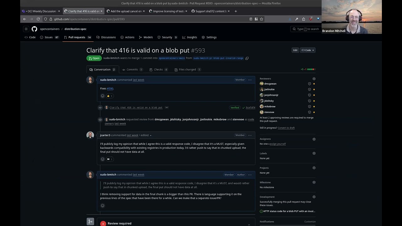 OCI Weekly Discussion - 2026-01-15
