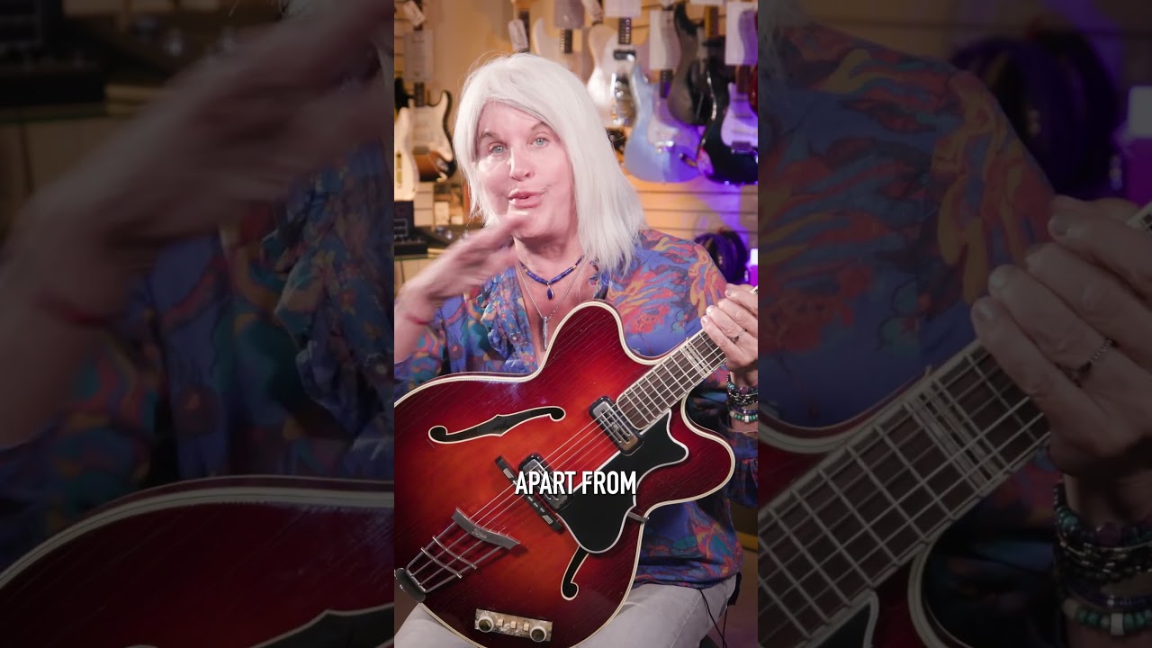 The Hofner Verithin is actually.. very thin! 😮