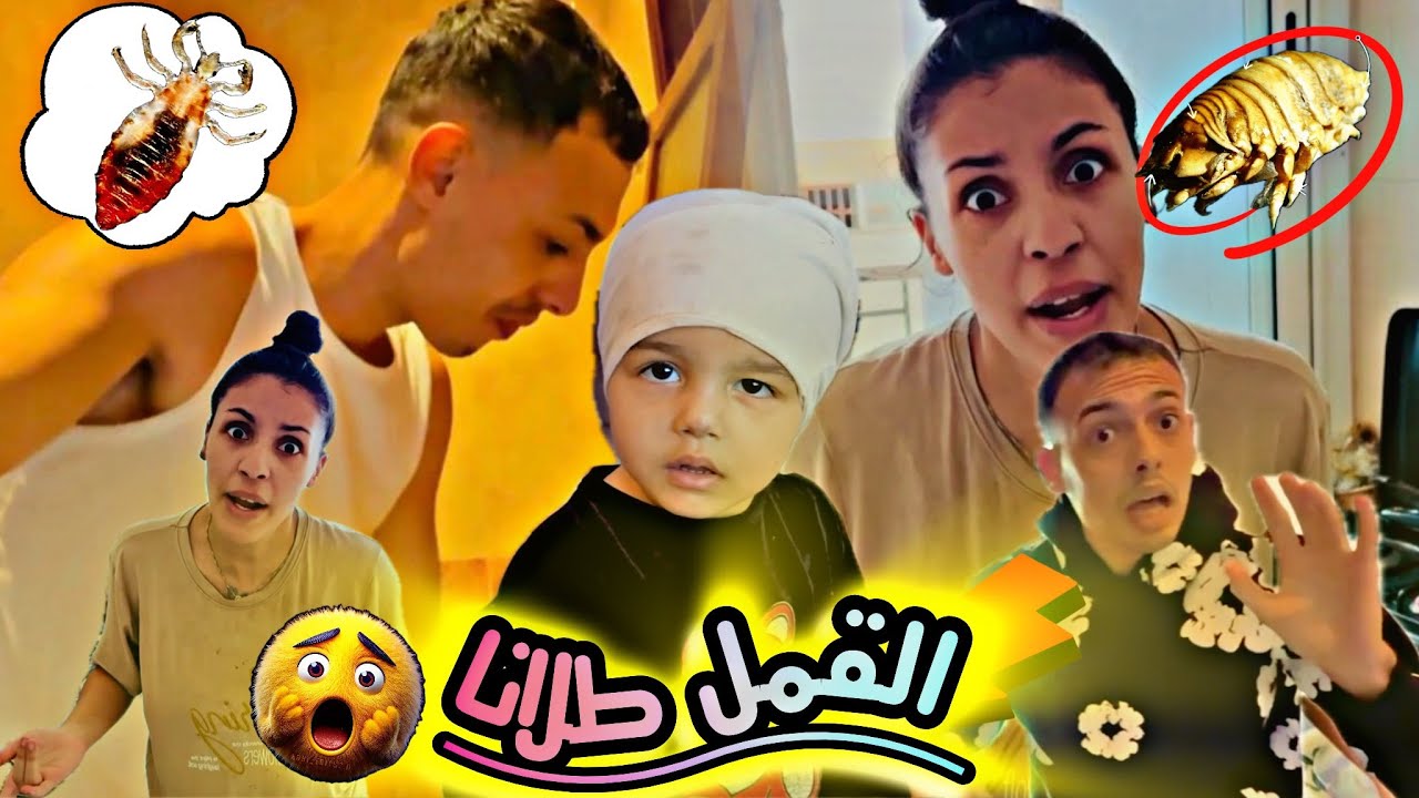 جيت 😭نخمل داري 🏡شعر نور 🥹طلاني القمل🕷️🦟 طلانا 💔ويلي شوهتي 😰شوها🤯 