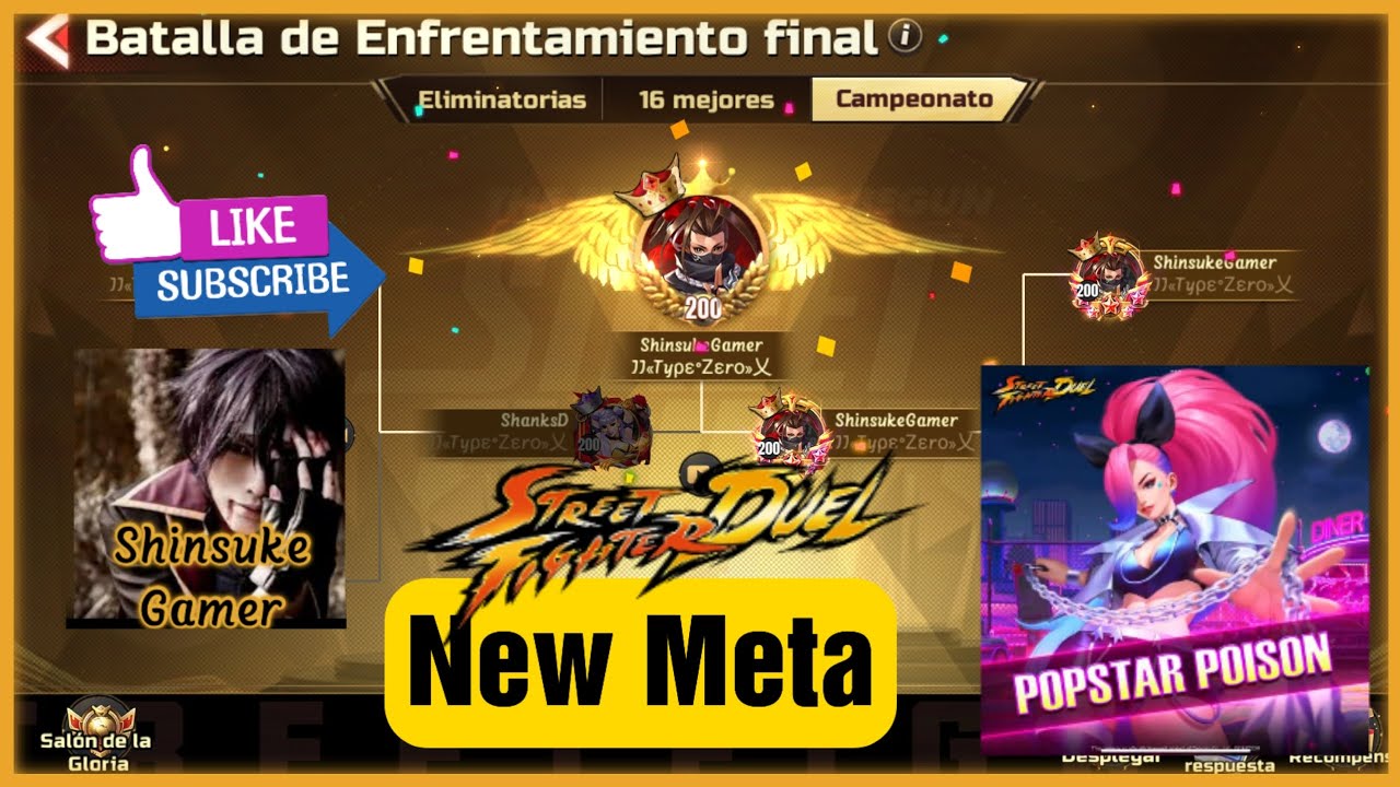 Street Fighter Duel [Showdown&trade;✓] New Meta Teams Mutantes By ShinSensei 