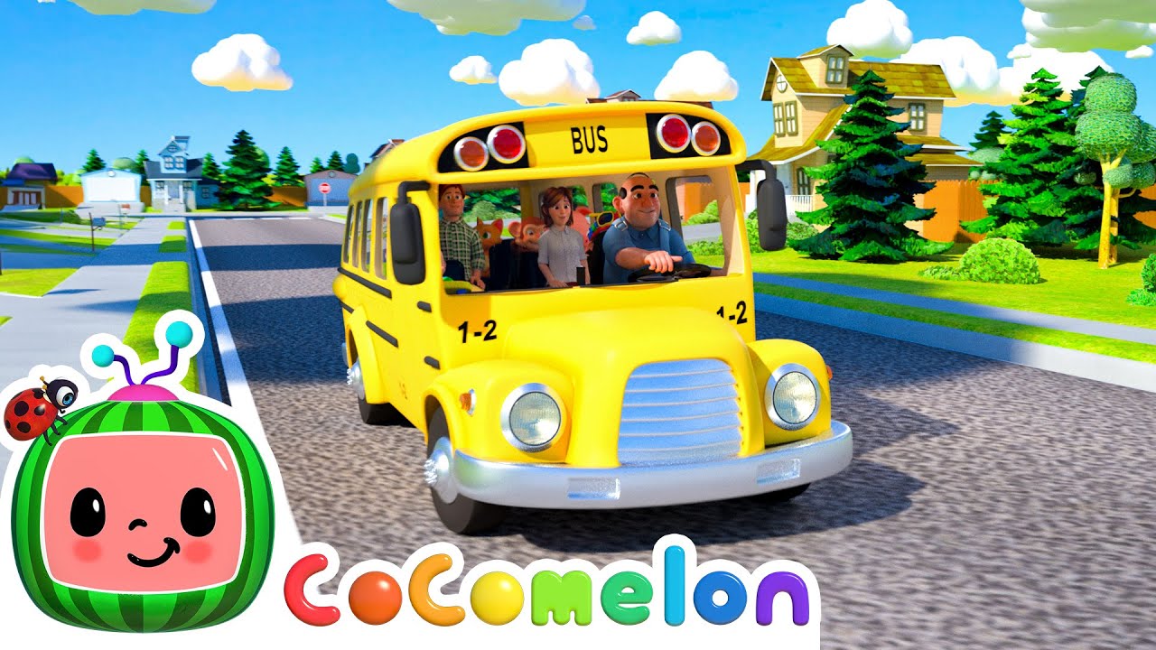 Wheels on the Bus 🚌🎶 | KARAOKE! | COCOMELON | Sing Along With Me! | Kids Songs