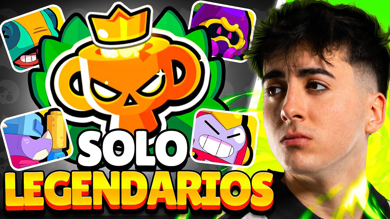 SOLO PUEDO JUGAR BRAWLERS LEGENDARIOS EN COMPETITIVO🔥