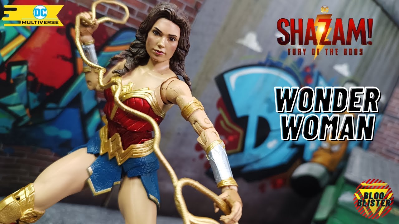 DC Multiverse Wonder Woman Shazam Fury Of The Gods Revision Review En Español