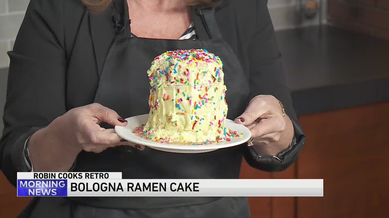 Robin shares retro recipe for Bologna Ramen Cake