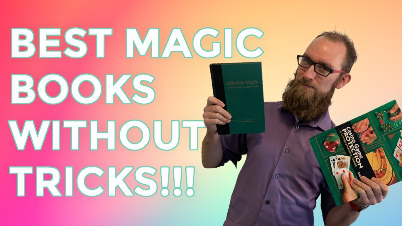 Top 10 BEST Magic Books WITHOUT ANY TRICKS?!?!?