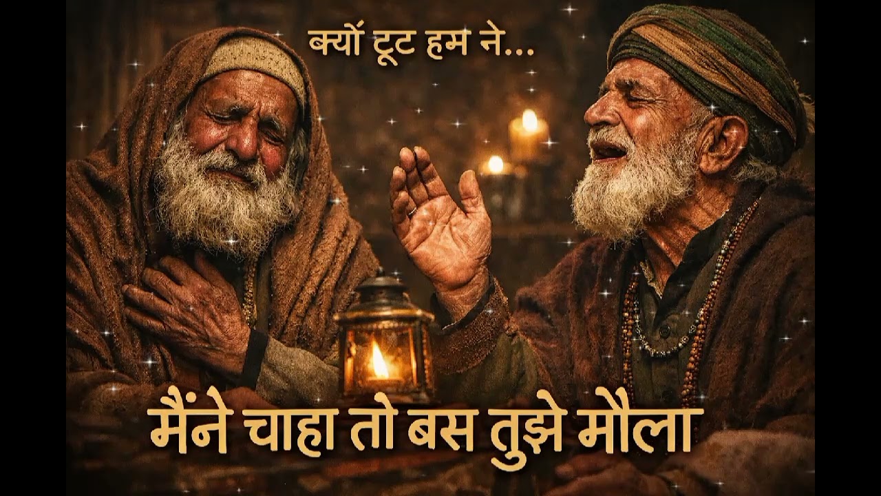 मैंने चाहा तो बस तुझे मौला | दर्द भरी सूफियाना हम्द कव्वाली | दिल को रुला देने वाली आवाज़