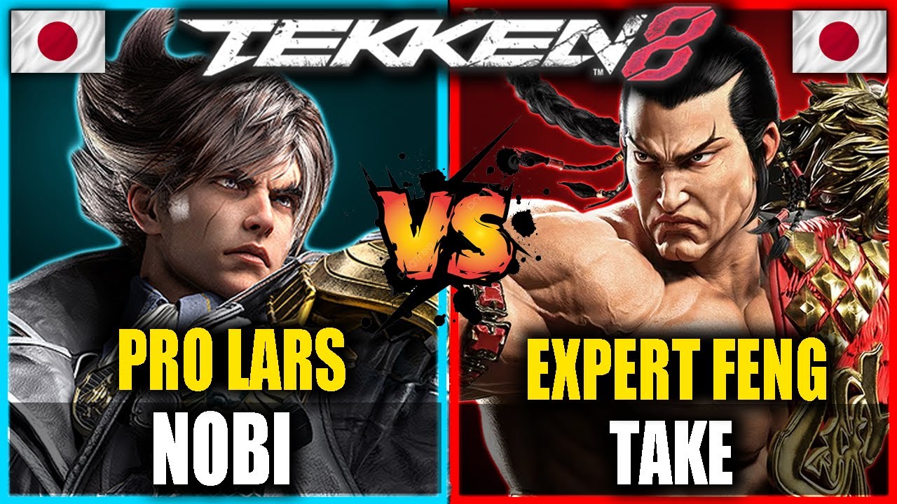 Tekken 8 PROs - NOBI vs TAKE (Lars vs Feng) - Tekken 8 Replays
