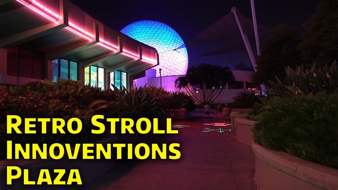 Retro Stroll - Innoventions Plaza at Epcot - Future World - Walt Disney World
