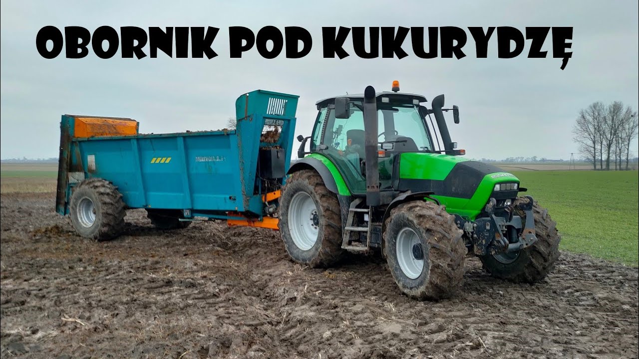 🌽KUKURYDZA TYLKO NA OBORNIKU?!?💩Deutz Fahr & Rolland😃Agro Dniówka 