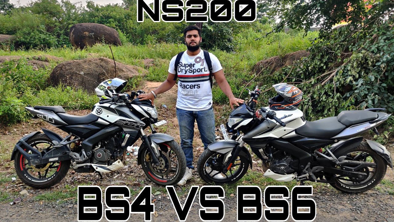 || NS200 bs4 vs bs6|| ns200 bs4 vs bs6 comparison || ns200 exhaust note||