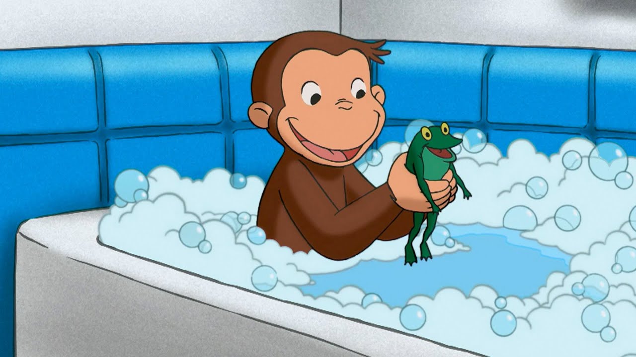 George Adora Banhos de Espuma 🐵 George, o Curioso 🐵 Desenhos Animados