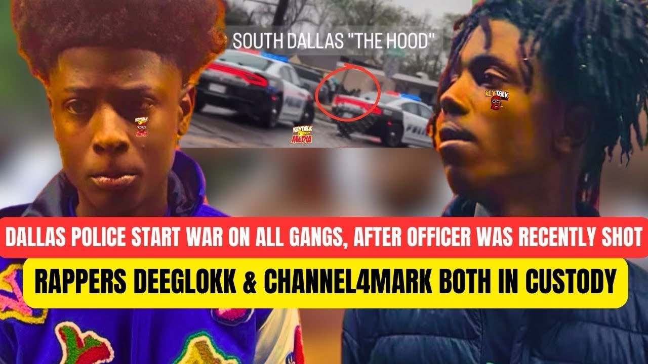 WAR ON GANGS in DALLAS? Channel 4 members ARRESTED BY POLICE, Deeglokk & Channel4Mark in CUSTODY