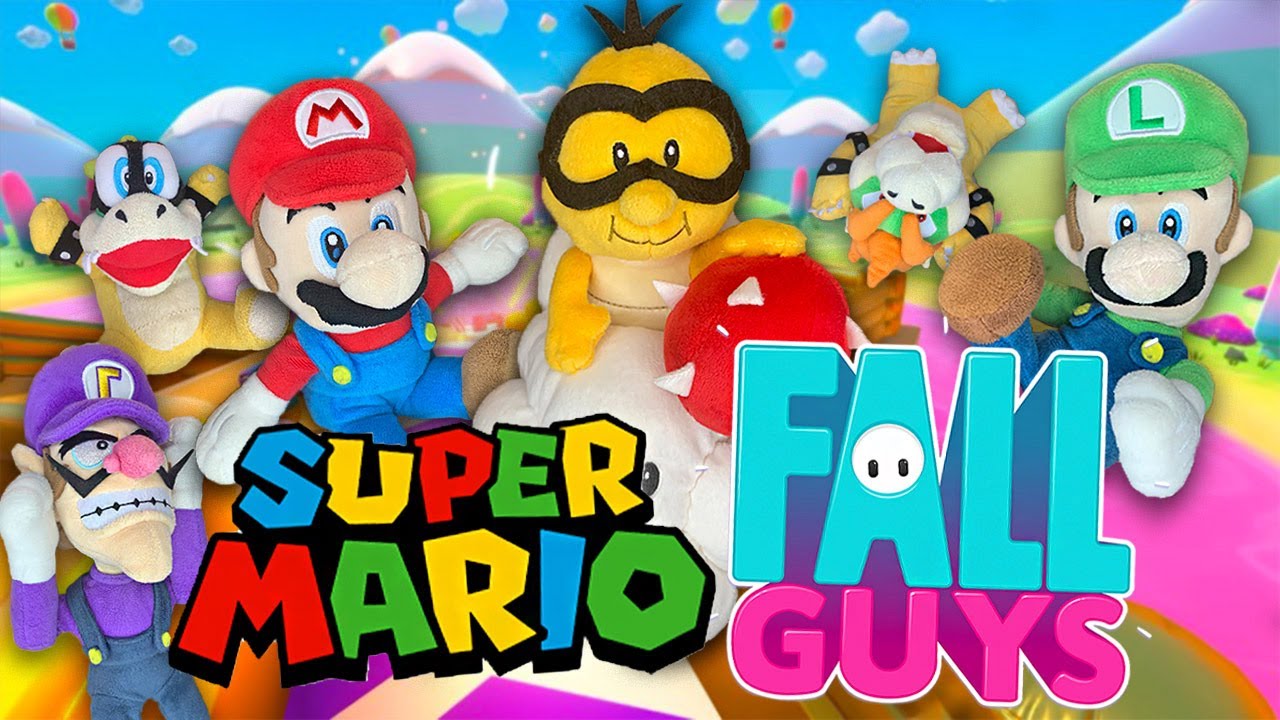 Super Mario Fall Guys Plush! - Super Mario Richie