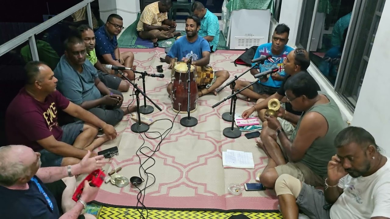 Fiji  Holi Faag 2025 Shree Sanatan Dharam Satsang Faag Mandali - Chautaal by Atish Kumar