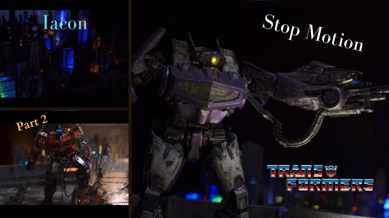 Transformers Diorama Part 2: Shockwave and Iacon #transformers  #stopmotion #diorama #optimusprime
