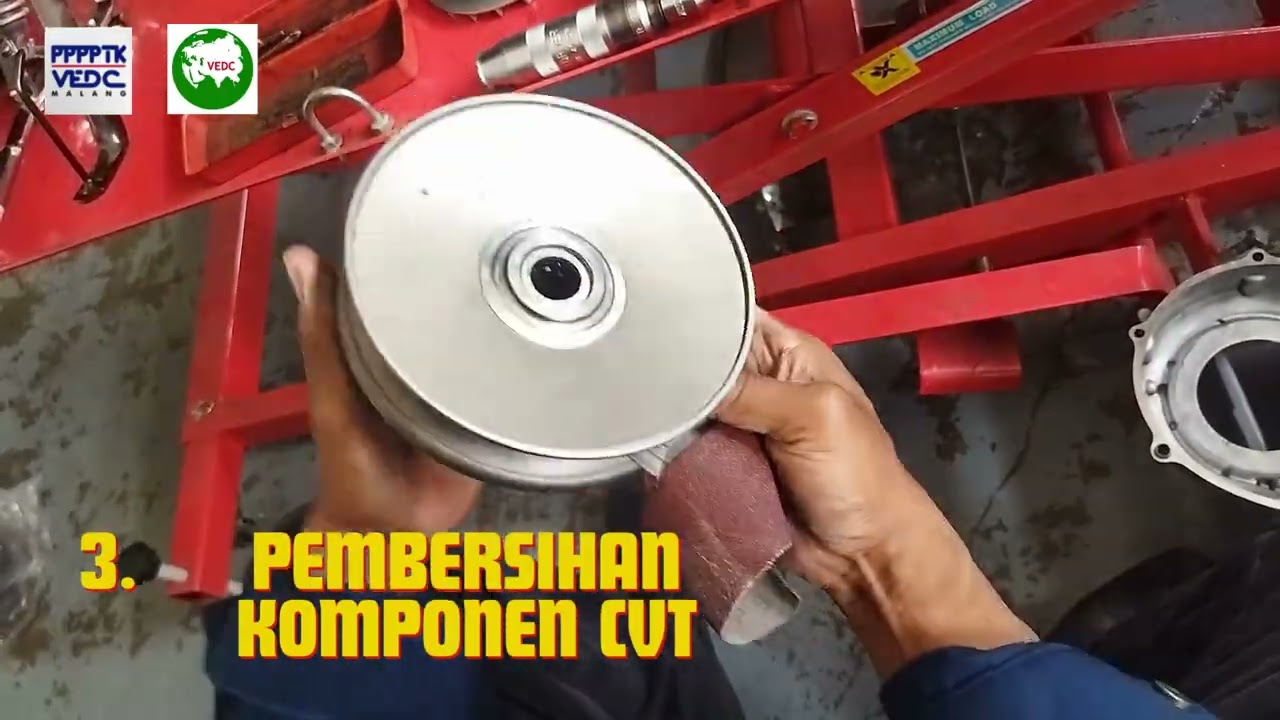 MENGURANGI DAN MENGHILANGKAN GEJALA SLIP PADA CVT MOTOR MATIC