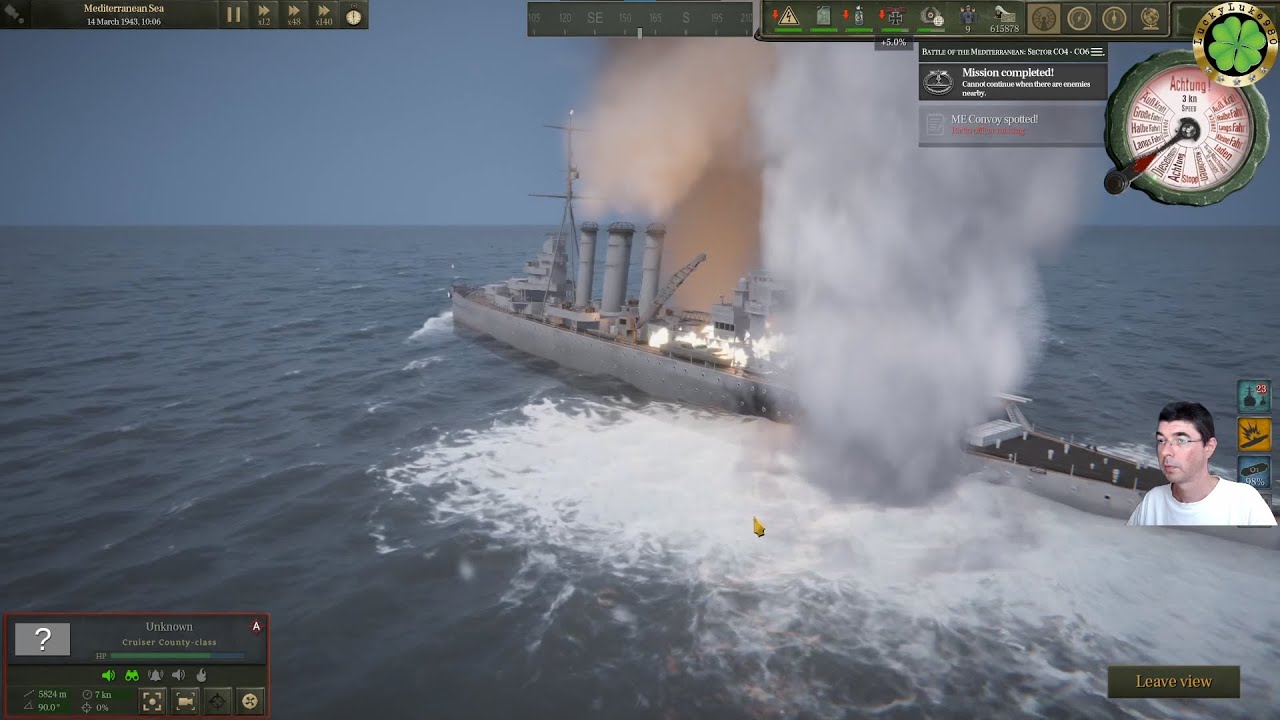 UBOAT We Found a Big Convoy and Obliterated It