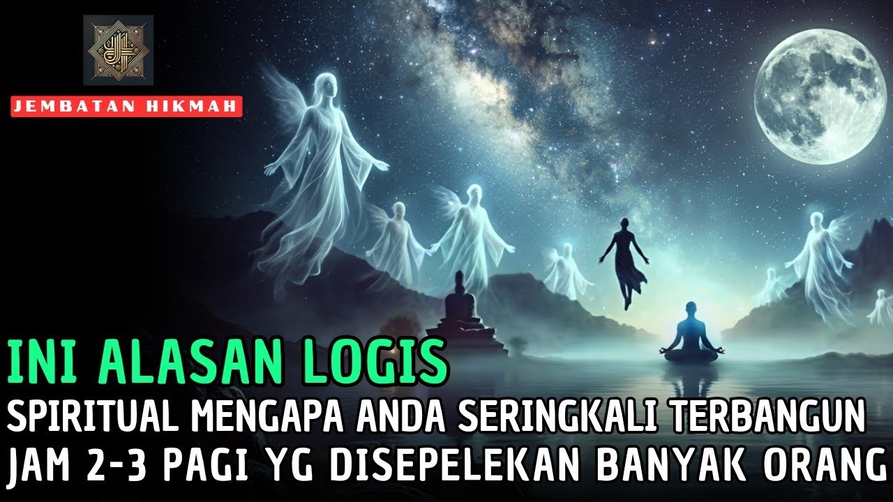 7 Alasan Logis Spiritual Mengapa Anda Sering Terbangun Jam 2-3 Pagi Jangan Sepelekan😱🚀