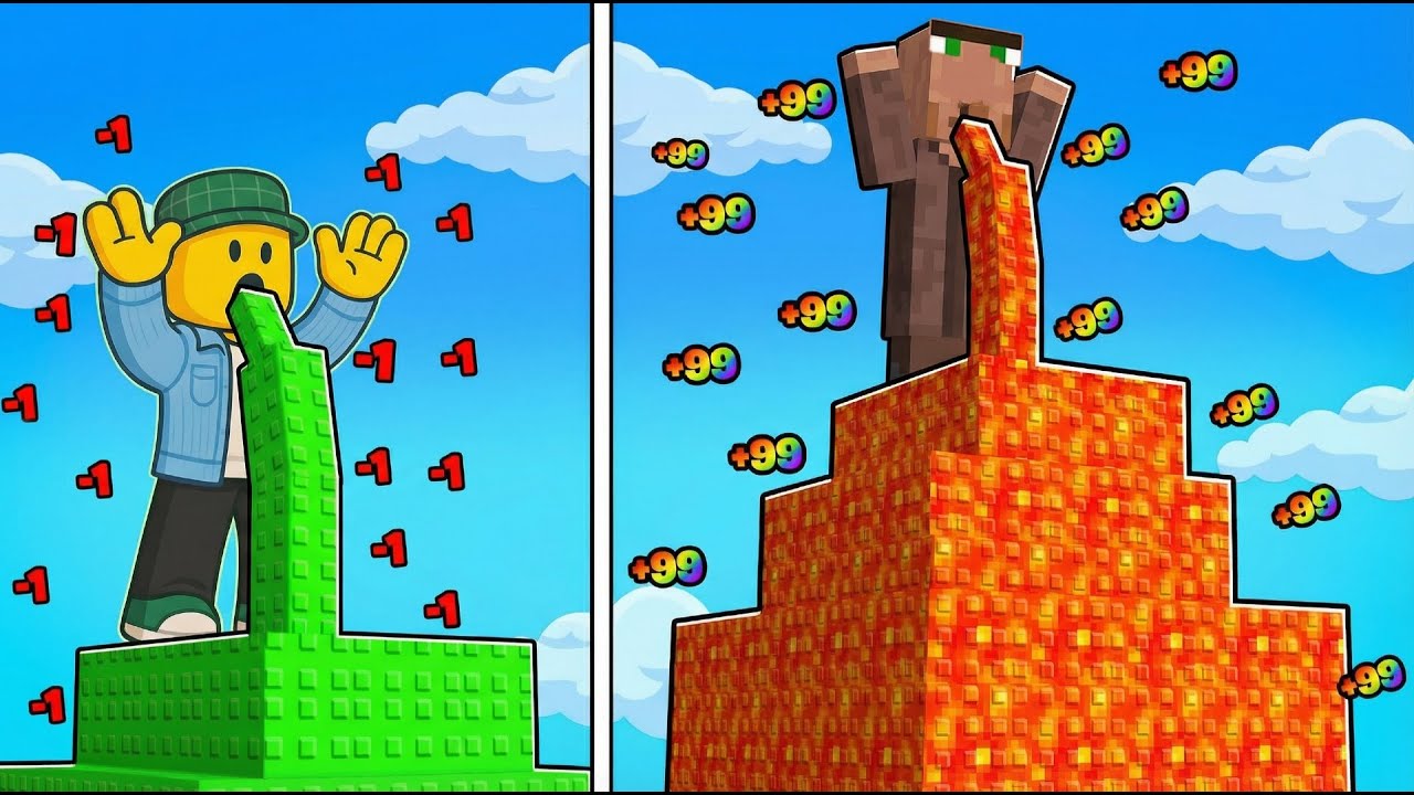 Rage I Kovalski Povraćaju Lavu Da Bi Postali Milioneri U Robloxu! 🌋💰
