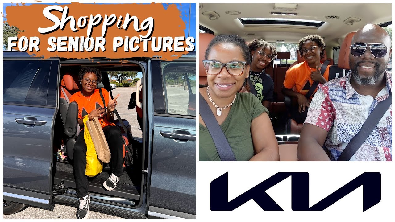 Shopping For Dejah's Senior Picture Outfits with Kia | Teen Driver Safety Week