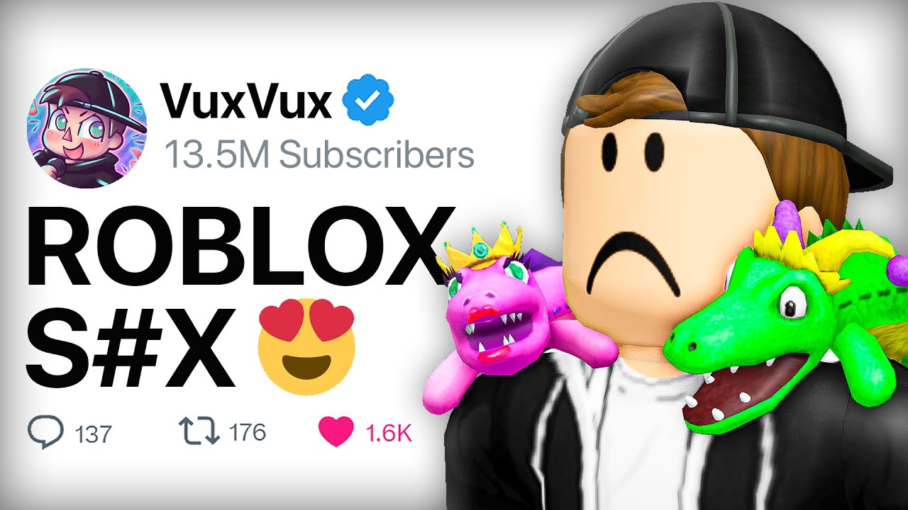 Как был разоблачён крупнейший ютубер Roblox (VuxVux)