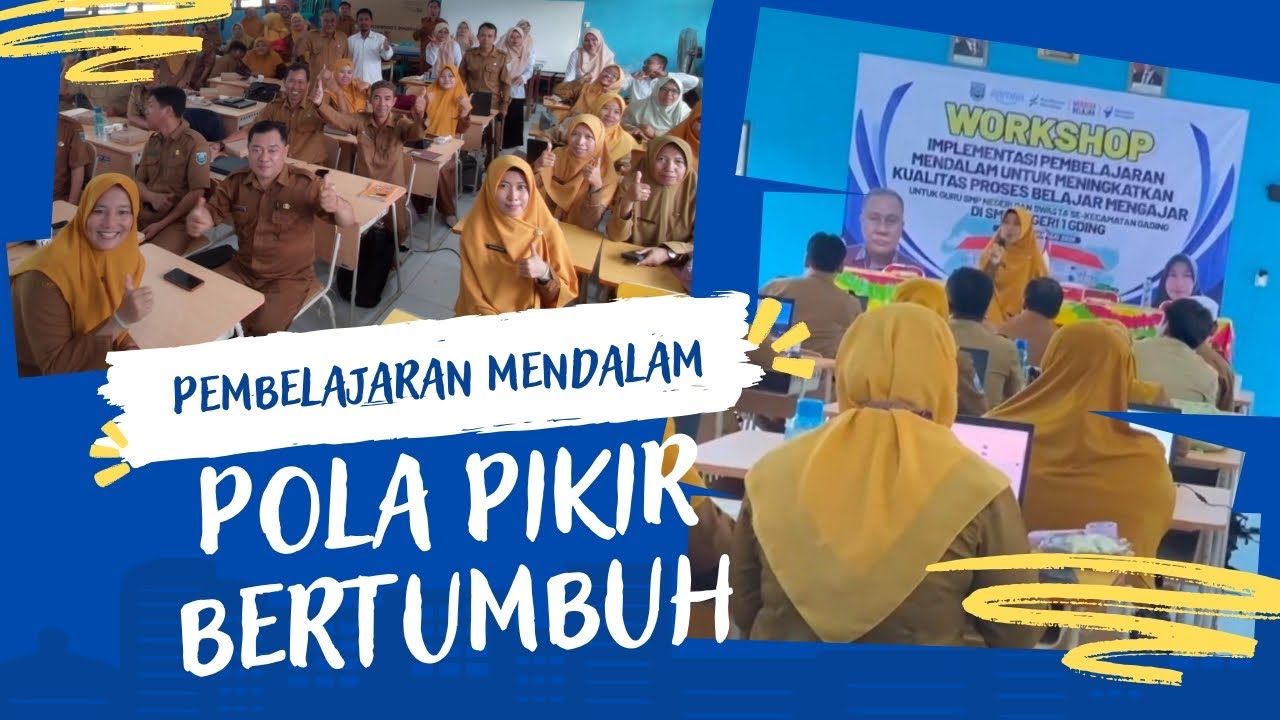 Pembelajaran Mendalam - Pola Pikir Bertumbuh (Growth Mindset) 