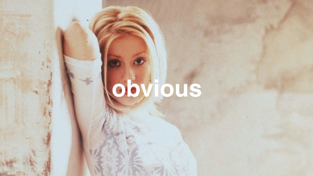 Christina Aguilera - Obvious (Lyrics)