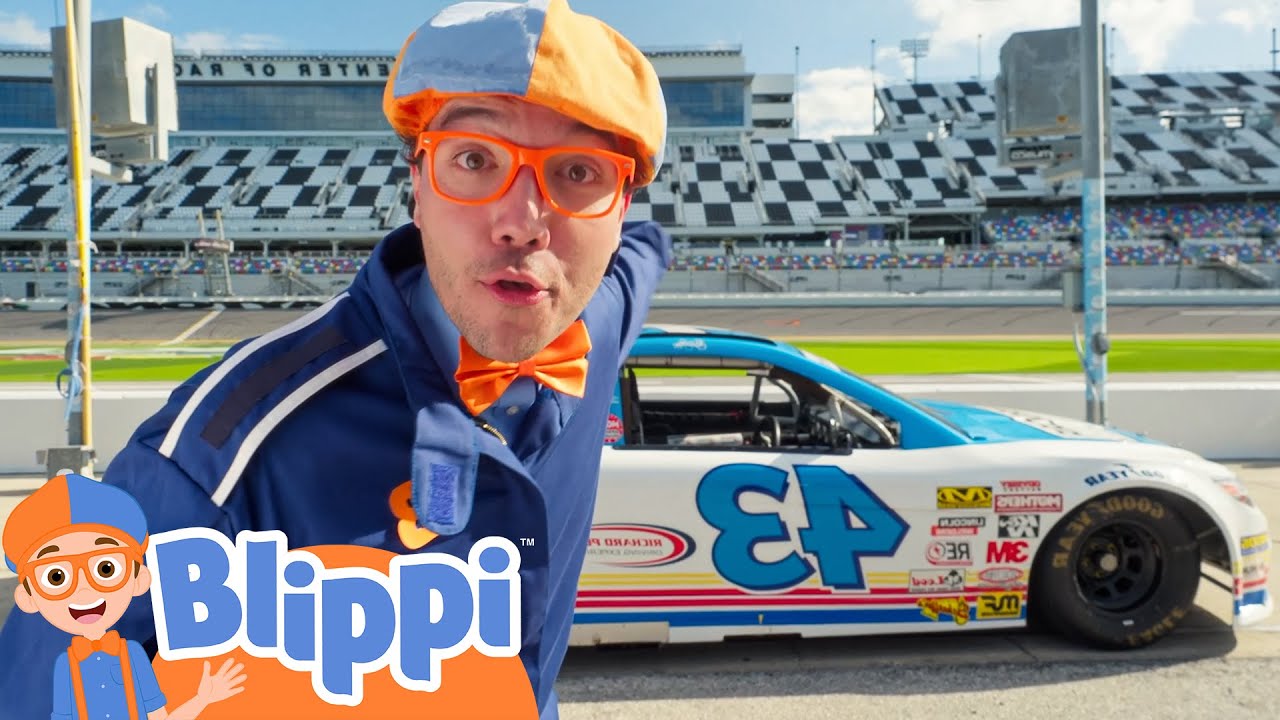 Race! High Speed Cars 🏎️ | Blippi Vehicles | Learning Videos for Kids