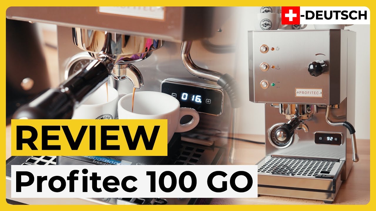 🇨🇭 Profitec 100 GO - die perfekte Maschine für Espresso-Anfänger?