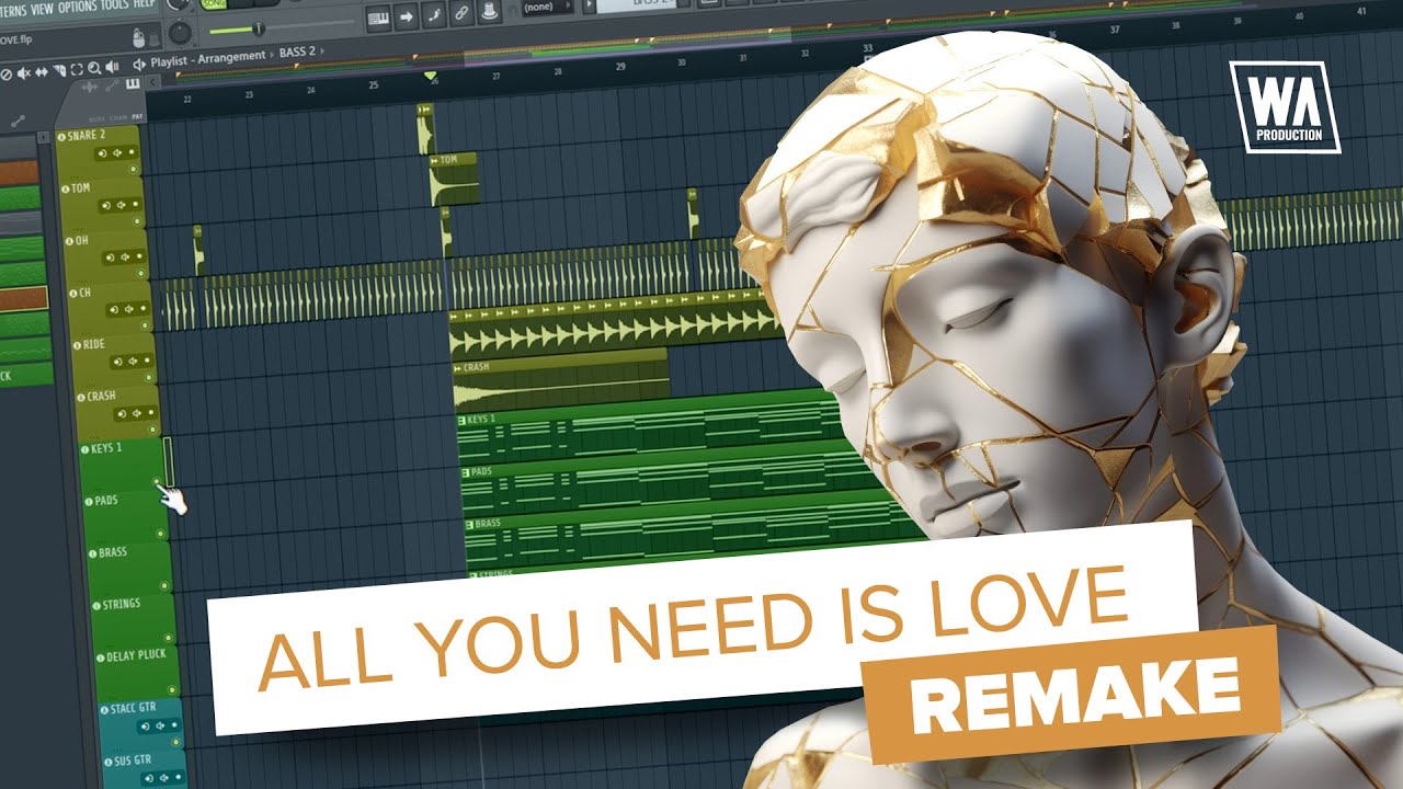 FREE FLP: Nicky Romero & Jonas Blue - All You Need Is Love | FL Studio 21 Remake