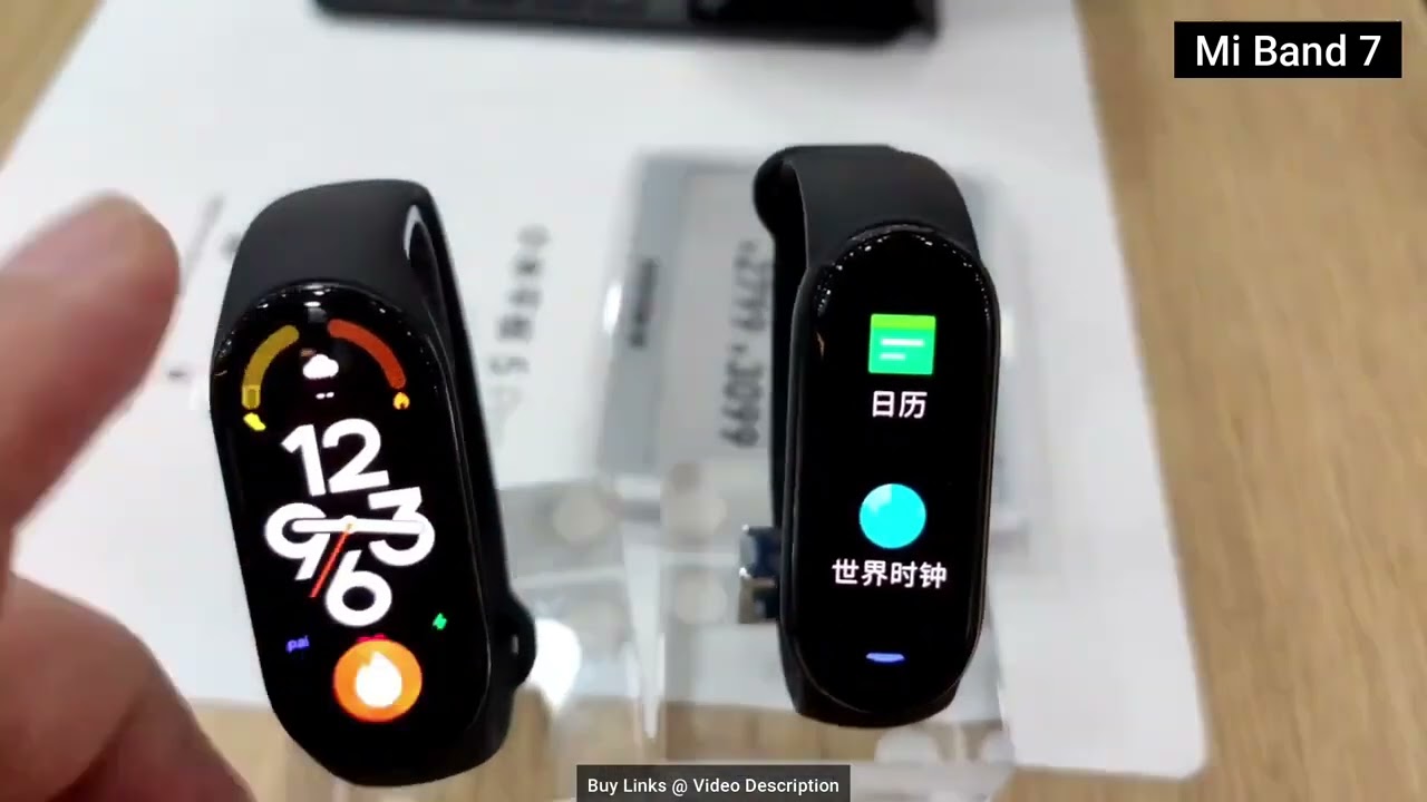Mi Smart Band 7 VS Mi Smart Band 6