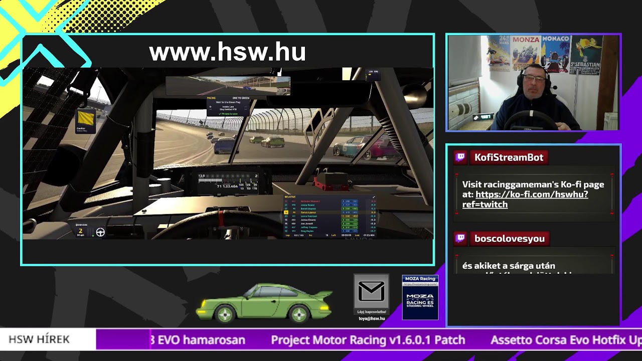 HSW Simracing LIVE Channel!