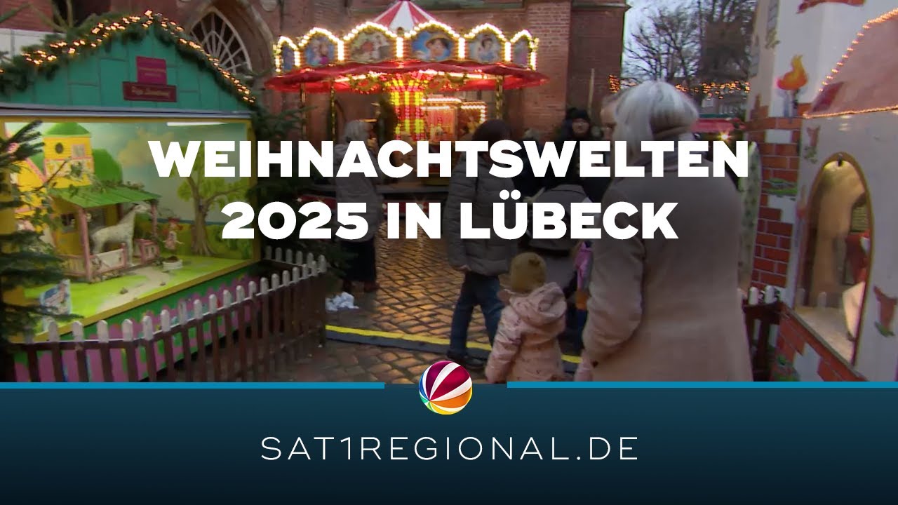 „Weihnachtsstadt des Nordens“: Lübeck begeistert Jung und Alt
