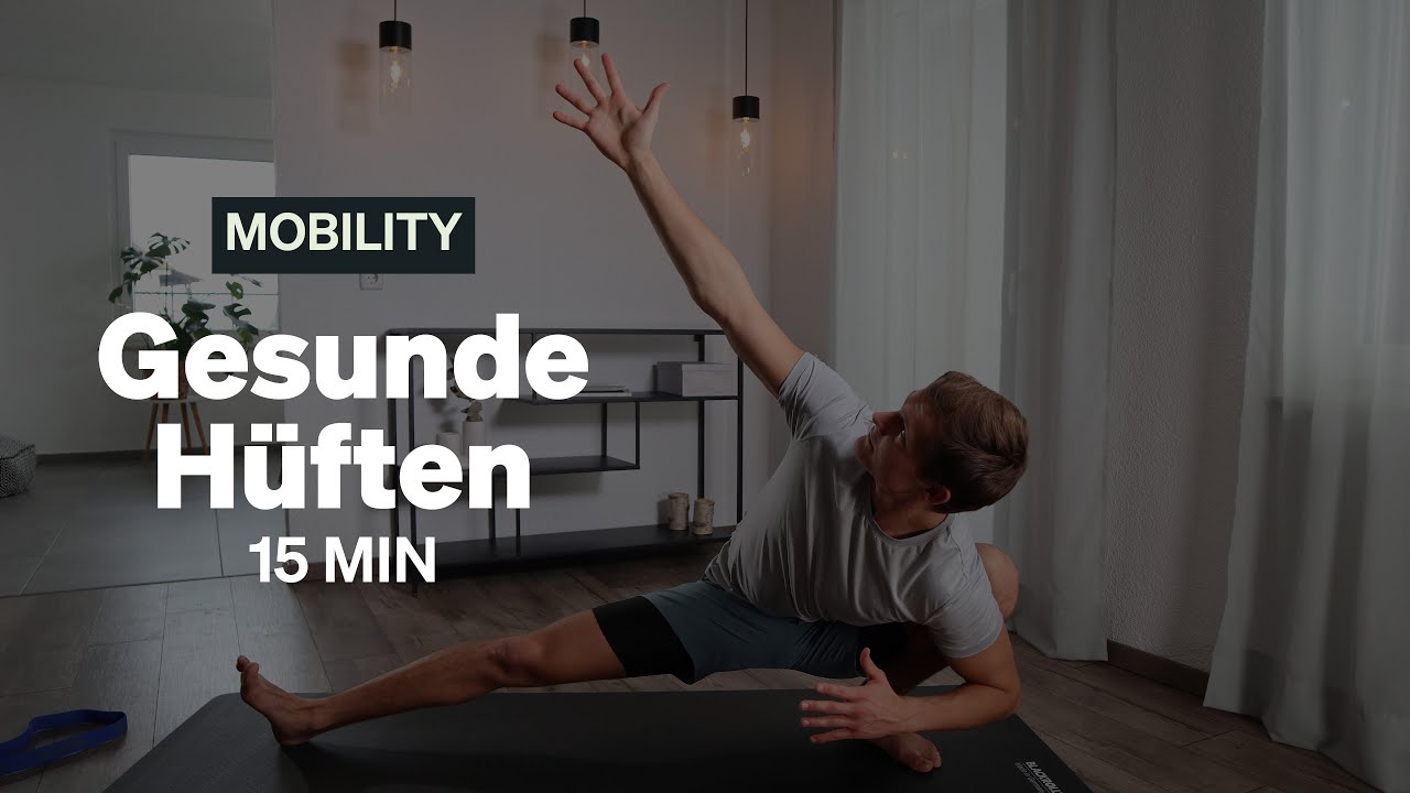 Blackroll Übungen | In 15 MIN gesunde Hüften: Übungen für zu Hause