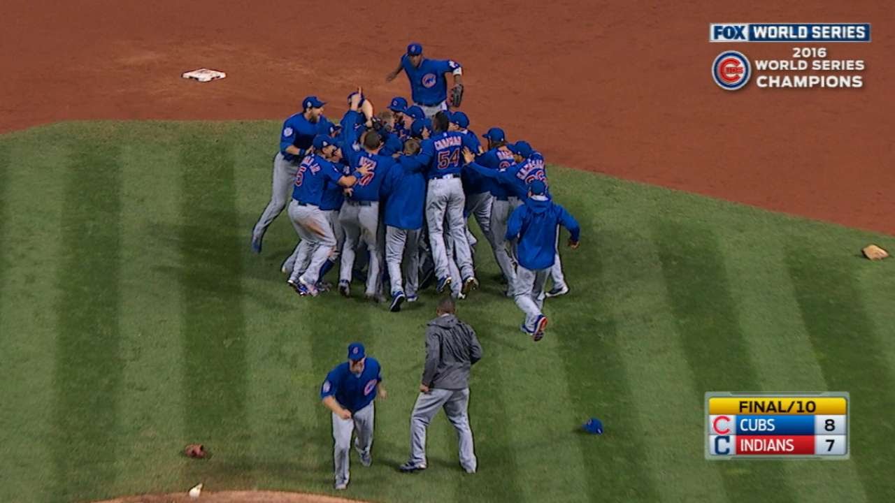 Cubs win World Series with Game 7 win
