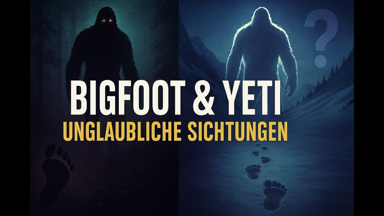 &bdquo;Bigfoot & Yeti: Mysteri&ouml;se Sichtungen, die niemand erkl&auml;ren kann&ldquo;