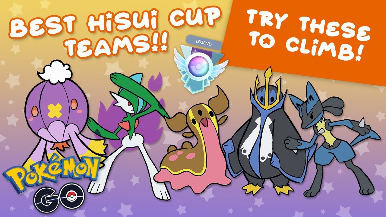 Top 5 BEST Hisui Cup Teams to Help You Climb to Legend! - Pokemon Go Battle League