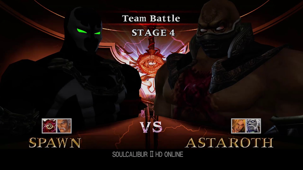 Soulcalibur II HD - Team Battle with Spawn, Heihachi & Charade