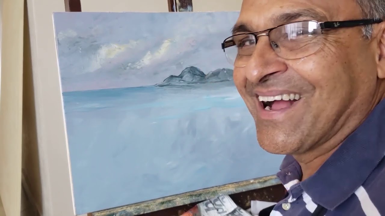 Como pintar marinha com embarcações | Professor Costerus