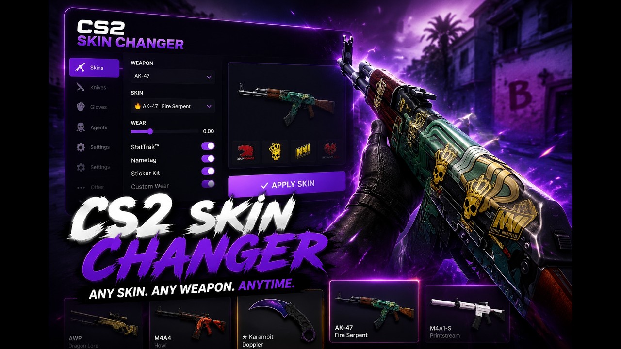 CS2 Skin Changer | Skin Changer CS2 2026 &ndash; UNLOCK ALL SKINS, KNIVES & GLOVES (UNDETECTED & FREE)